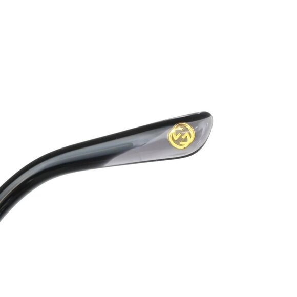 GUCCI GG Logo Bamboo Glasses Reading Eye Were Plastic GG-8002/F Black 04KA757 - Picture 11 of 16